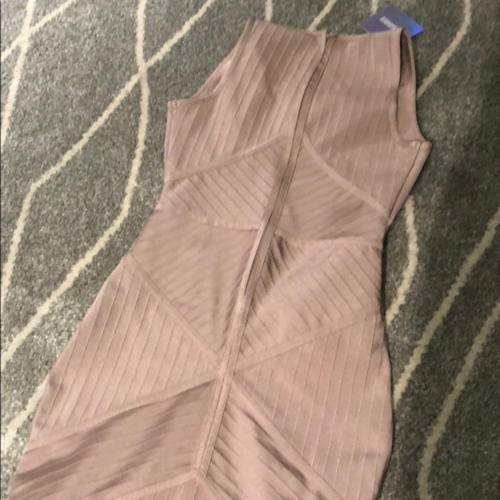 Misguided dusty rose bodycon dress - Picture 4 of 7